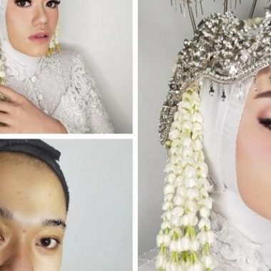 Tips Make Up Natural Untuk Pengantin Muslimah Prezy Salon